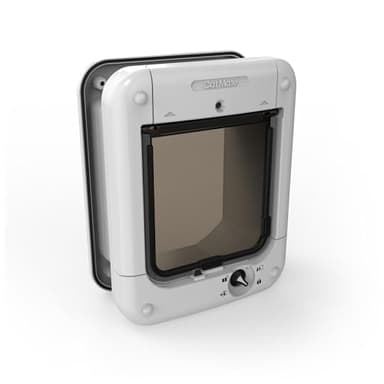 Cat Mate Microchip Activated Cat Flap, White, 0 cm