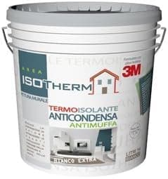 Chromastore Isotherm pittura bianca antimuffa termoisolante anticondensa fonoassorbente LT 14