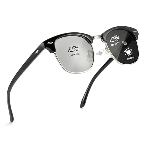 Cyxus Occhiali Da Sole Fotocromatici Polarizzati Occhiali Da Sole Uomo Donna Protezione UV400 per Guidare Pesca Viaggio P1152i64