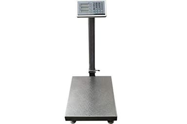 YASTA Bilancia industriale digitale con piattaforma da terra 50x40 300kg 3 quintali