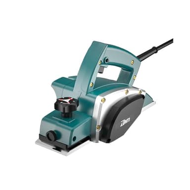 DNTI pialla elettrica per legno 220-240 V, Potenza 500 W, Giri Min. 16000, Largh. Pialla 82 Mm, Profondità Asportazione 1 Mm, per la Lavorazione del Legno, Rifilatura 2920B