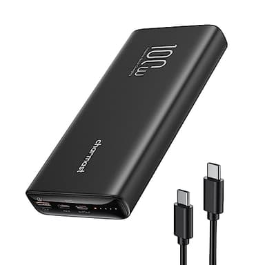 Charmast Power Bank PD 100W 20000mAh Caricatore Portatile USB C ricarica Rapida e QC 4.0 Batteria Portatile PC Powerbank per Laptop MacBook Pro Dell XPS Lenovo iPhone Huawei e Smartphone