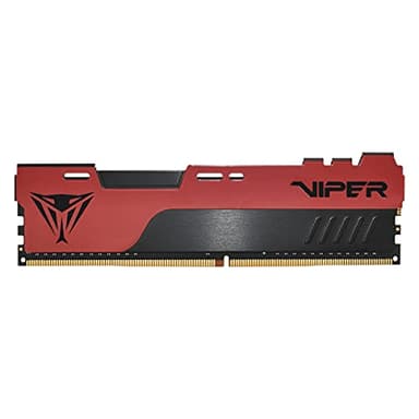 Patriot Memory Viper Elite II DDR4 2666 16GB (1x16GB) C16 Modulo di Memoria Gaming RAM XMP 2.0 Nero/Rosso