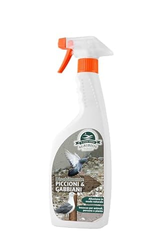 Il Paese Verde - Spray Disabituante Piccioni & Gabbiani - Repellente per Piccioni - Repellente per Gabbiani - A Base di Oli Essenziali - Innocuo per Animali, Persone e Piante