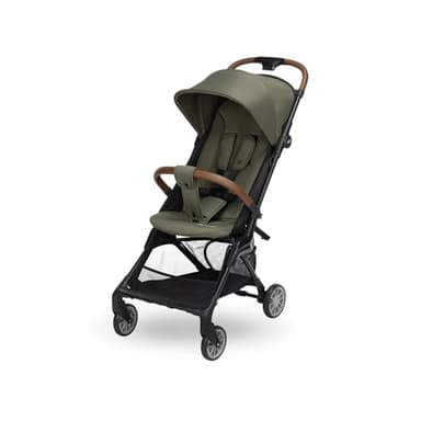 Bebeconfort Zephir, Passeggino Pieghevole da Viaggio, 0-4 Anni, fino a 22 kg, Passeggino Leggero (4,5 kg), Viaggio Aereo, Chiusura Compatta, Seduta Reclinabile, Cestello Portaoggetti, Mineral Green