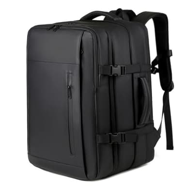 Poludatly Borsa da cabina, Zaino sottovuoto da viaggio, Zaino a compressione sottovuoto, Borsa per bagaglio a mano, Zaino da viaggio espandibile con serratura, Zaino sigillato antifurto per affari, 1