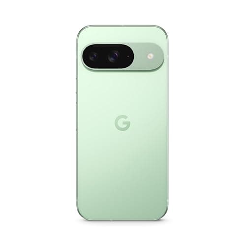 Google Pixel 9 - Smartphone Android sbloccato con Gemini, fotocamera avanzata, batteria con 24 ore di autonomia e display Actua da 6,3" - Verde matcha, 128GB