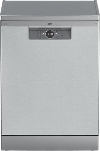 Beko - BDFN26430X - Lavastoviglie 14 Coperti, Classe D, Display Direct Access Digit, Colore Inox, Partenza Ritardata 0-24h, Apertura automatica della porta, 47dBA