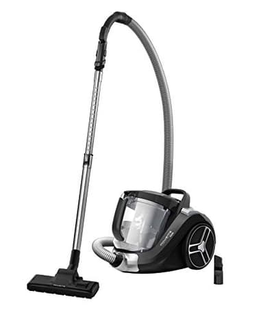 Rowenta Compact Power XXL Aspirapolvere a traino, Capacità di 2,5 L, Compatto, Motore Effitech, Contenitore della polvere facile da svuotare, Tecnologia ciclonica, Cavo di 6,2 m, RO4825