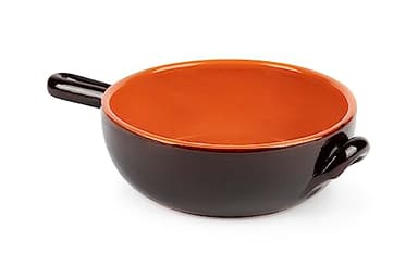 Excelsa Antichi Sapori Tegame 1 Manico, 24.0 cm, Terracotta, Marrone