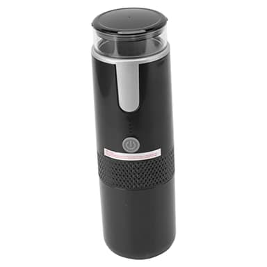 RASTKY Macchina da caffè Portatile, Compatibile con Capsule K Cup Tascabile Macchina per caffè Macinato Portatile da 12 Volt, Campeggio, Escursionismo, Azionamento Manuale