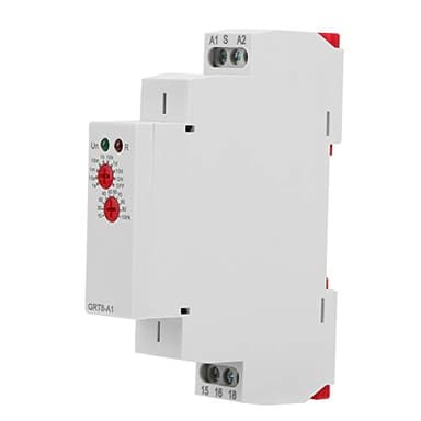 Jadeshay Relè Temporizzato, GRT8-A1 Relè di Ritardo di Accensione Interruttore Temporizzatore Ritardo Montaggio su Guida Din AC 220V
