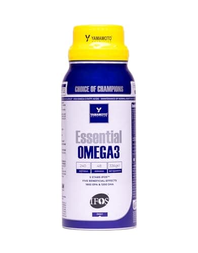 Yamamoto Nutrition Essential Omega-3 IFOS 240 Softgels, Integratore Alimentare a base di Olio di Pesce ricco di EPA e DHA