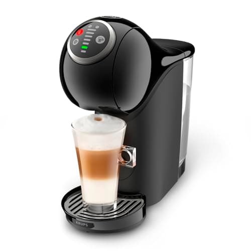 NESCAFÉ DOLCE GUSTO Krups Genio S Plus, Macchina per Caffè Espresso e Altre Bevande in capsula, Automatica, Nero