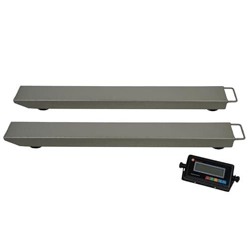Bilancia Industriale con Travi 3000kg con Display Digitale 120cm x 12cm x 6cm
