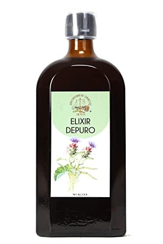 ERBORISTERIA DR. STAGNOZZI I Elixir Depuro 500 mL I Fegato Grasso | Cardo mariano, Assenzio romano, Rabarbaro I soluzione amara I per una normale funzionalità digestiva…