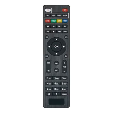 DVB-T2 Telecomando di Ricambio Adatto Per Digitale Terrestre 2024 DVB-T2 - ‎Dcolor Full HD Scart TV Stick Ricever and Passend für DVB-T2 Full HD 1080P DVB-T2 Decoder