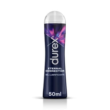 Durex Eternal Connection, Lubrificante Sessuale Intimo, Gel Lubrificante Adatto per Rapporti Intimi e Sesso Anale, 50 ml