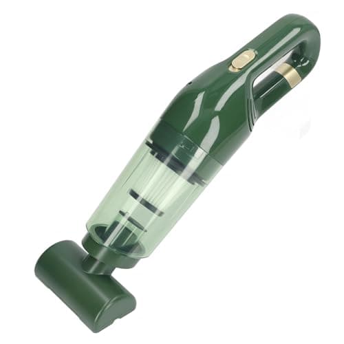 Aspirapolvere per Peli di Animali Domestici per Divano, 4000mAh Aspirazione Grande, Carica Rapida, a Basso Rumore, Aspirapolvere Portatile per Peli di Animali Domestici, Aspirapolvere per Mini(Verde)