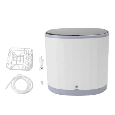 Mini Lavastoviglie Portatile, Lavastoviglie da Appoggio, Detergente Automatico per Tazze da Tè, Lavastoviglie USB Lavastoviglie Portatili Compatte da Appoggio, Smacchiatore per Tè per Ufficio, Casa