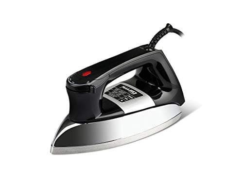 Girmi Ferro da Stiro a Secco, 900 W, Alluminio, Nero