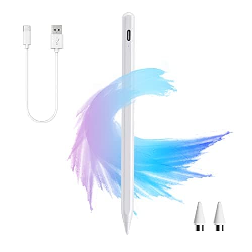 Dinow Penna per iPad, Penna per Tablet Universale Pennino Tablet, Penna Touch per iPad,iPhone,Smartphone, Android e IOS