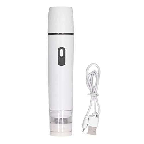 Pompa Ad Aria Elettrica Sigillatore sottovuoto per alimenti Portatile Pompa Sottovuoto Automatica per Alimenti per Sigillare Senza Fili (Bianco)
