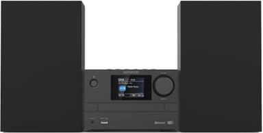 KENWOOD, Sistema Micro HiFi Stereo M-525DAB, con Ricevitore Radio DAB+, FM, Lettore CD e Presa USB, Bluetooth per Audio-Streaming V5.0 (A2DP), Display a Colori 2,4", Black