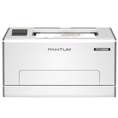 PANTUM Stampante laser colori CP2100DW, funzione singola, WiFi NET USB, stampa fronte/retro automatica, 20 ppm, per casa e ufficio
