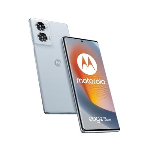 Motorola edge 50 fusion (12/512 GB, Doppia camera 50+13MP, Display 6.67" pOLED FHD+ 144Hz, IP68, Snapdragon 7s Gen 2, batteria 5000mAh, Dual SIM, Android 14), Marshmallow Blue