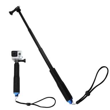 TNSLAND Bastone Selfie per GoPro, Bastone per Selfie per Action Cam, portatile Asta per Selfie per GoPro Hero 12 11 10 9 8, Insta360 Ace/Ace Pro/One R/One RS,DJI Osmo Action 4/3, Akaso Action Camera