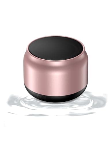 Altoparlante Bluetooth 5.3 Mini Portatile - Raggio d'Azione di 10 m (Rosa)