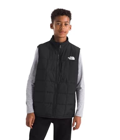 The North Face NF0A88UAJK31 B REVERSIBLE SHASTA VEST Giacca Unisex Bambino TNF BLACK Taglia XL