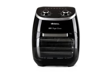 Ariete 4619 Airy Fryer Oven - Friggitrice ad Aria e Forno Elettrico con Girarrosto - Cestello Rotante - Essiccatore - 2000 Watt - 11 Litri - Nero