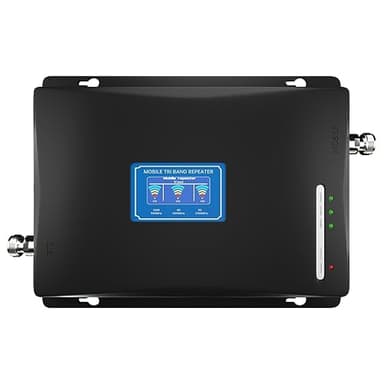 JMT Ripetitore di segnale cellulare Tri-Band 4G 2G 3G 4G Ripetitore 900+1800+2100Mhz GSM/DCS/WCDMA amplificatore di segnale (solo booster)