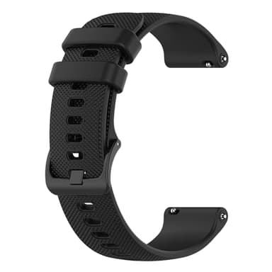 Harikiri 18mm Silicone Cinturino per Orologio Garmin Venu 3S/Venu 2S/Vivoactive 4S/Vicomove 3S/Active S/Forerunner 265S/255S/255S Music,Fossil Women's Gen 6 42mm/5E 42mm/Women's Gen 4 Sport