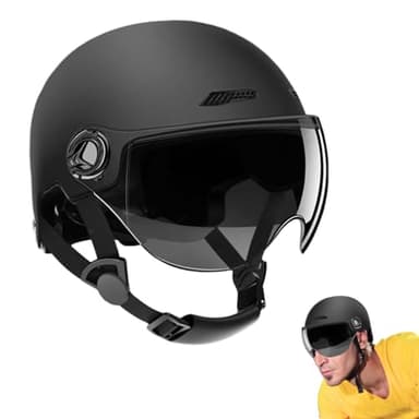 Mezzi Caschi Da Bici,Casco Per Scooter Elettrico Per Adulti,Casco Bici Uomo E Donna, Casco Da Skate Per Adulti, Semicaschi Altamente Protettivi Unisex, Casco Monopattino, Casco Per Scooter/Skateboard