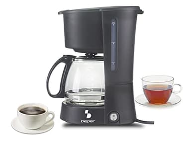 BEPER, Nero BC.060 Macchina caffè Americano 600ml, W, 600 milliliters, ABS, 650