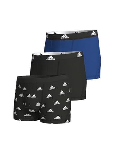 adidas Multipack (3pk) und Active Flex Cotton Trunk Boxershort (6 Pack) Boxer Corti, 913 Multicolor 2, M (Pacco da 3) Uomo