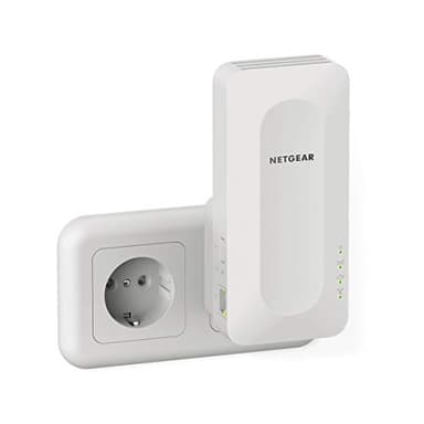 NETGEAR Ripetitore WiFi 6 (EAX15) Ripetitore WiFi Potente Dual-Band per la casa | Copertura fino 100㎡ | WiFi Range Extender Amplificatore | WiFi Potente Compatibile con Tutti gli operatori Internet