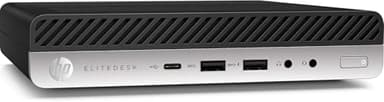 HP EliteDesk 800 G3 Mini PC Computer Intel i7-6700T, Memoria Ram 16GB DDR4, SSD NVME Disco 512GB Windows 11 (Ricondizionato) + WIFI USB PEN OMAGGIO