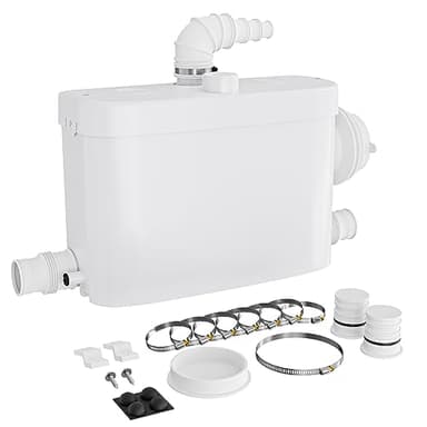 XPOtool Stazione di sollevamento 3/1 per acque reflue con attacco laterale 450 W Prevalenza 7,5m