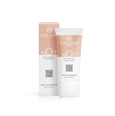 Collistar NOT Base Illuminante, Effetto Immediato, Leviga e Idrata la Pelle, Texture Fluida, 30 ml