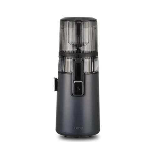 Hurom | Estrattore H-70 - Succhi Più Sani, Gustosi e Senza Sprechi, Estrattore di Succo Premium, Pulizia Facile e Veloce, Alta Resa di Succo, Tecnologia di Spremitura Lenta - Charcoal
