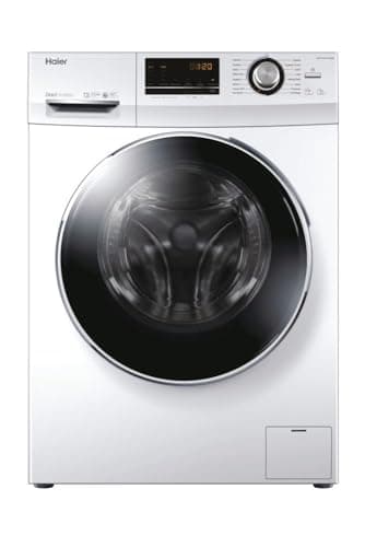 Haier Serie 636 Lavatrice Slim 7 Kg, Libera Installazione, Carica Frontale, Classe A, 1200 Giri, Motore Direct Motion, Rilevamento Carico, Ultra Silenziosa, 59 x 46 x 85 cm, Bianca - HW70-B12636N