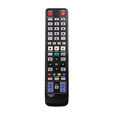 VINABTY Sostituzione telecomando AK59-00104R per SAMSUNG lettore DVD Blu Ray BD-D7500B BD-P3600A BD-C5500 BD-C6500 BD-D6100C/ZA BD-C6900 BD-D6500/ZA BD-C7500
