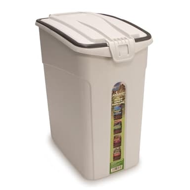 Arquivet, Contenitore ermetico per mangimi per cani o gatti, fino a 14 litri, 5 kg, secchio per conservare il cibo del nostro animale domestico, include pala dosatrice, 19,5 x 31 x 34 cm