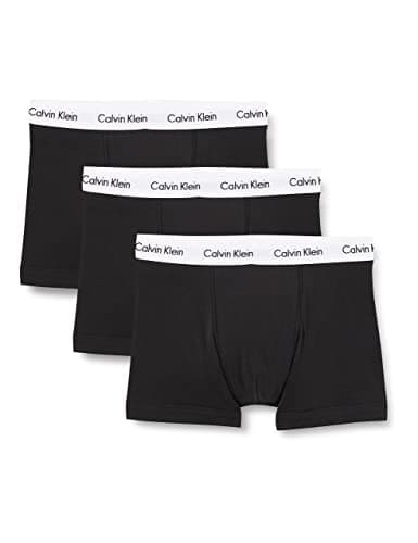Calvin Klein Trunk 3pk 0000u2662g Boxer, Nero (Black), L Uomo