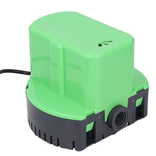 Pompa di Drenaggio Automatica della Copertura della Piscina 1200 GPH Pompa di Drenaggio Dell'acqua per Yacht per Piscine Domestiche Vasche Idromassaggio Seminterrati Drenaggio