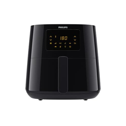 Philips Airfryer 3000 Serie XL, 6.2L (1.2Kg), Friggitrice ad aria 14-in-1, 90% Di Grassi In Meno Con La Tecnologia Rapid Air, Digitale, App Per Ricette (HD9270/90)